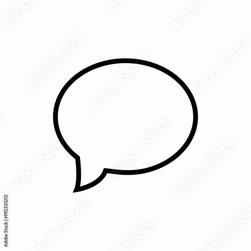 bubble comment icon sign vector