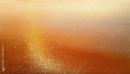 Wallpaper Mural A soft gradient background transitioning from light beige to warm orange with sparkling textures. Perfect for luxury branding, elegant design, or festive-themed projects. Torontodigital.ca