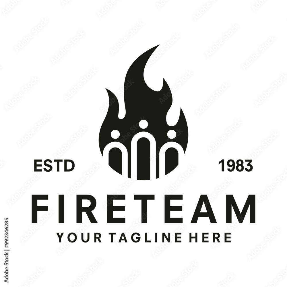 team logo vector template illustration design team logo vector template illustration design