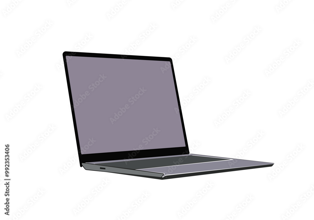 laptop isolated on white background laptop isolated on white background