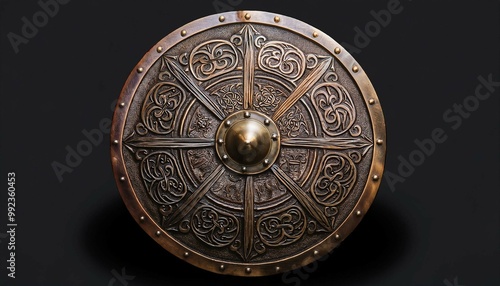 ancient bronze sheild