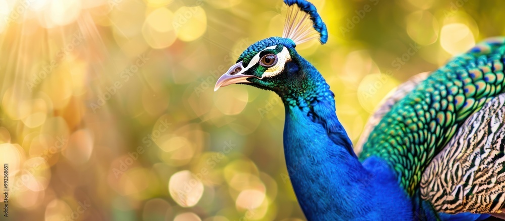 Obraz premium Peacock Portrait