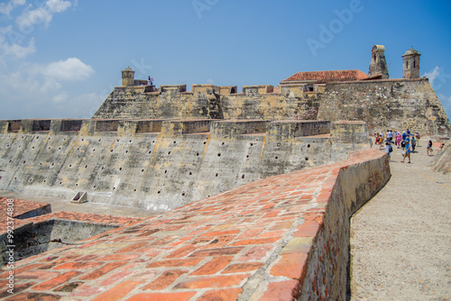 Castillo San Felipe de Barajas at Cartagena-Colombia photo