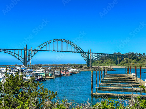Newport Bridge, Oregon  