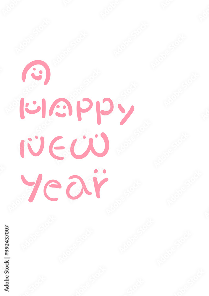 Obraz premium A happy new year!素材
