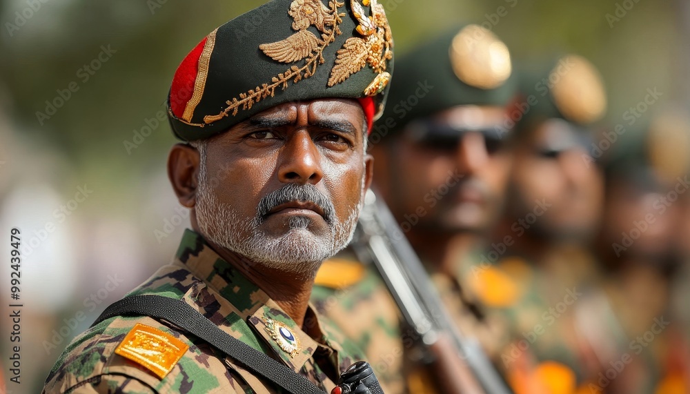 Portrait of a Soldier in Uniform Portrait of a Soldier in Uniform