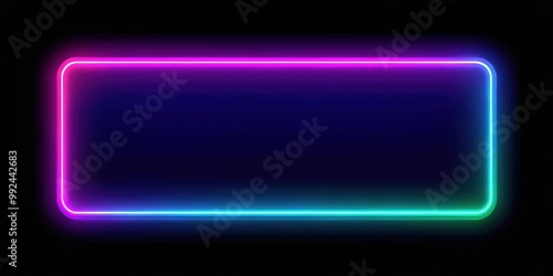 Neon lower third animation in stylish trendy color for a title, neon, lower third, animation, stylish, trendy, color, title