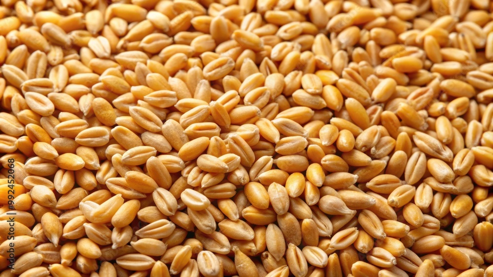 Close up of wheat seeds, agriculture, grains, farm, organic, planting, growth, agriculture industry, harvest Close up of wheat seeds, agriculture, grains, farm, organic, planting, growth, agriculture industry, harvest