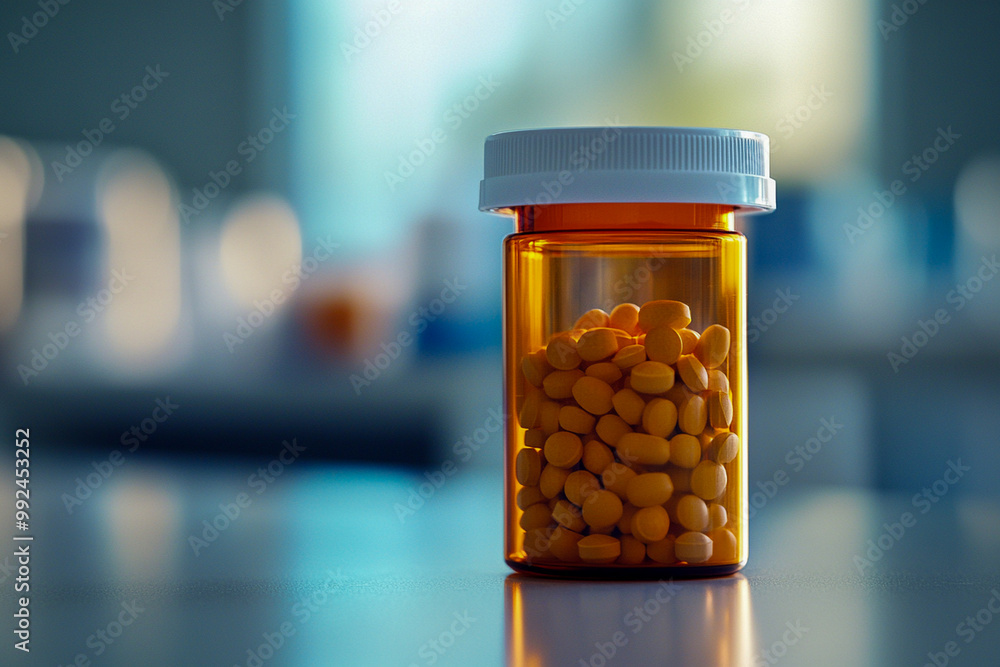 A bottle of pills with a white cap on it that says quot pills jar quote on the free space A bottle of pills with a white cap on it that says quot pills jar quote on the free space