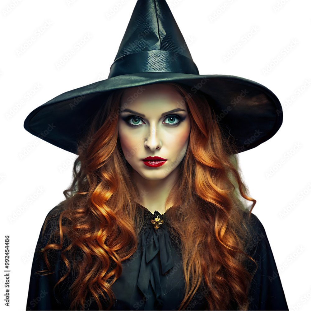 Witch isolated Witch isolated