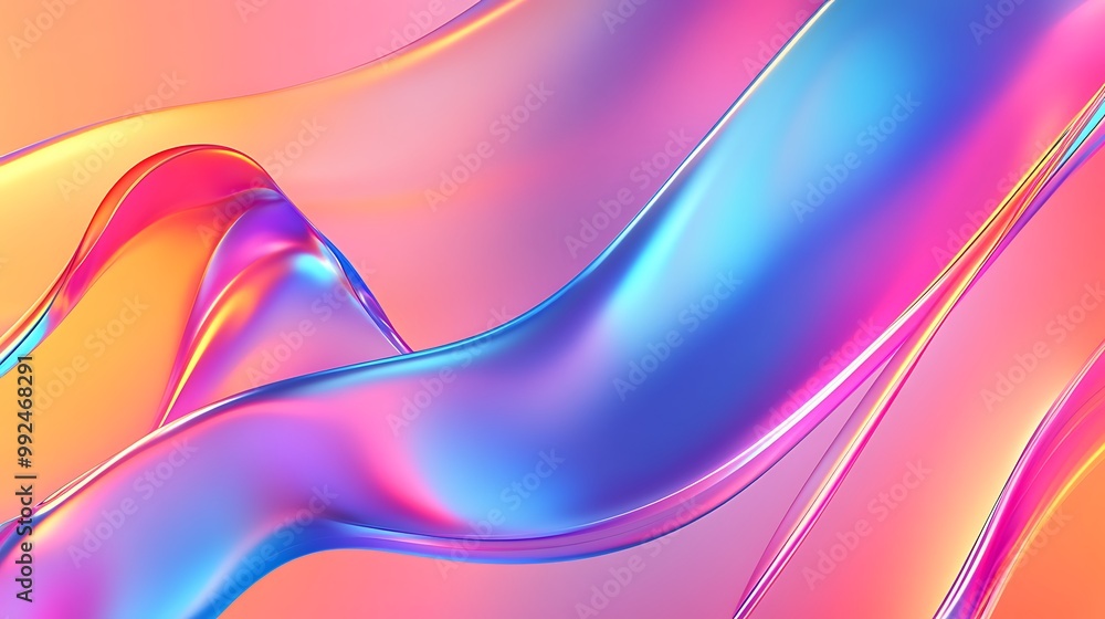 Abstract Fluid Gradient Background Abstract Fluid Gradient Background