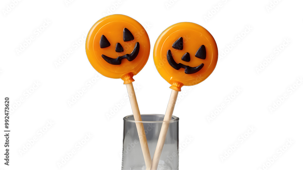 halloween pumpkin candies in a glass isolated on white, transparent background png halloween pumpkin candies in a glass isolated on white, transparent background png