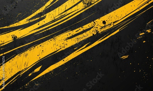 Yellow Black Abstract design for jersey print, DiagonalDesign, ModernBackground, GeometricDesign, YellowAndBlack, AbstractArt, GraphicDesign, DigitalArt, BoldDesign, DynamicBackground, photo