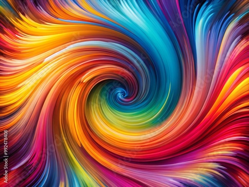 Colorful Swirl Background Design Creating a Dynamic and Abstract Visual Experience for Creative Projects