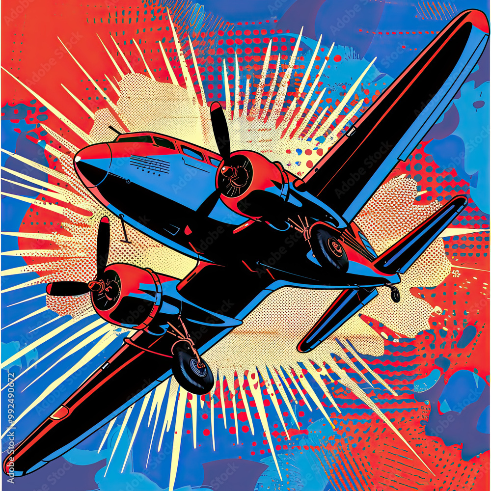 Soaring High: The Art of Vintage Aviation