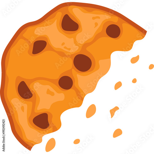 Chocolate Cookies Illustration
