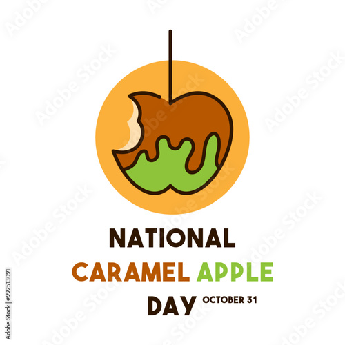 National Caramel Apple Day. October 31.