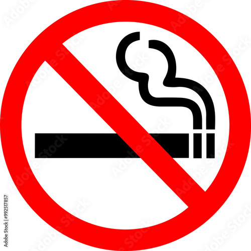 No smoking sign
