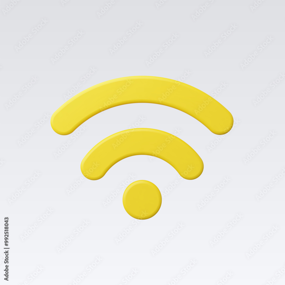 Fototapeta premium A Wife symbol isolated on a white background.