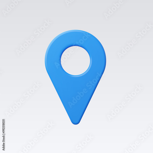 Free Download 3d Realistic Location map pin gps pointer markers vector illustration - GFXLoad