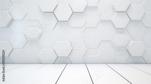 六角形の背景