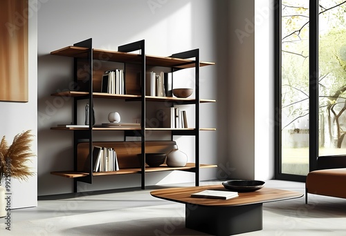 Wallpaper Mural bookshelf Torontodigital.ca