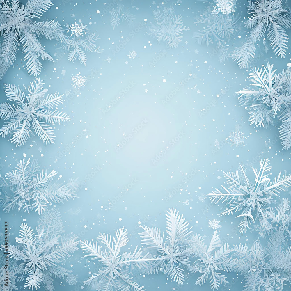 The nice winter background The nice winter background