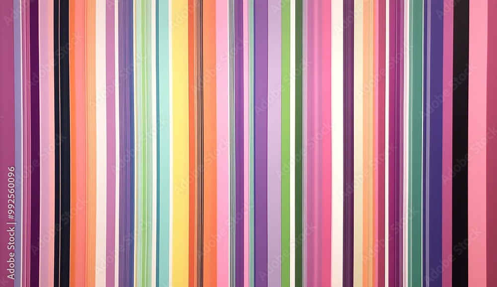 Abstract Colorful Striped Pattern Abstract Colorful Striped Pattern