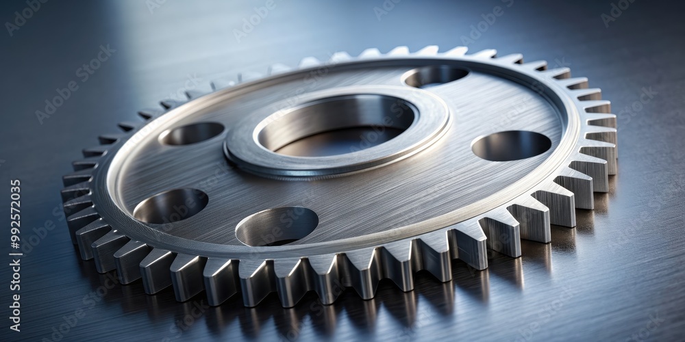 Close-up of metal gear wheel, metal, gear, wheel, machine, close-up, technology, industrial, background, mechanical Close-up of metal gear wheel, metal, gear, wheel, machine, close-up, technology, industrial, background, mechanical