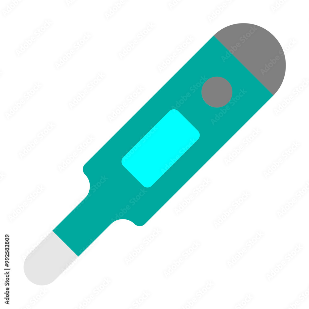 Thermometer Vector Flat Icon Design Thermometer Vector Flat Icon Design