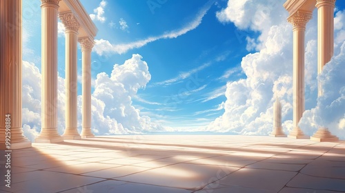 Mythological Legends Heroic Deeds Vanishing Point Perspective