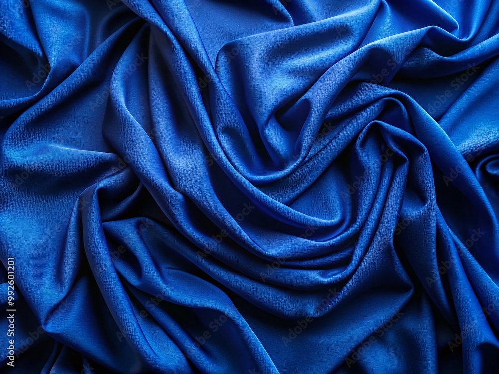 Obraz premium Deep Navy Blue Background with Smooth Texture Ideal for Design, Art, and Creative Projects
