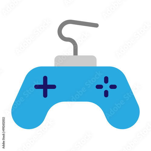Gaming Console Vector Flat Icon Design