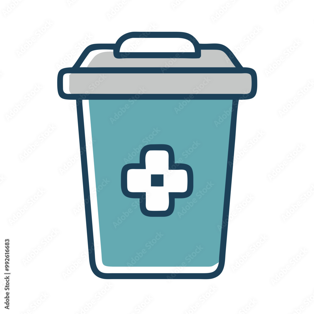 Obraz premium Icon of Medical and Health