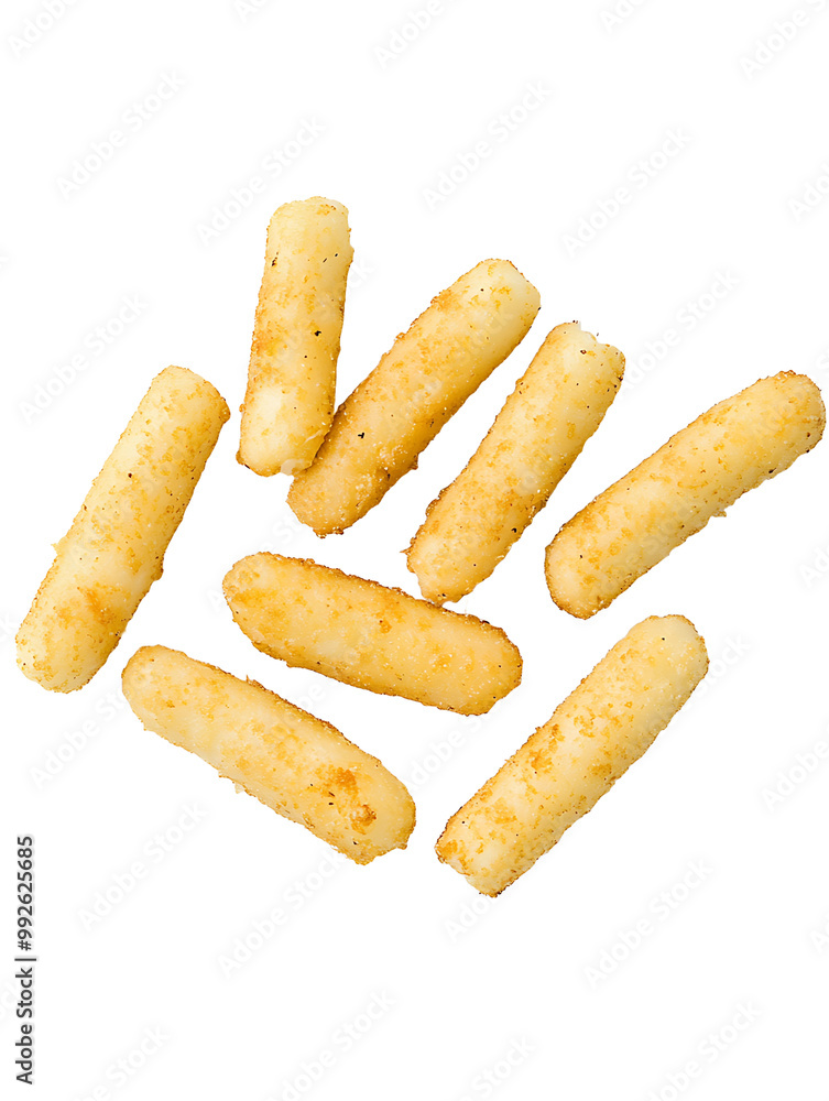 Mozzarella Sticks isolated on transparent background Mozzarella Sticks isolated on transparent background