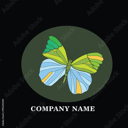 A butterfly logo often symbolizes transformation, beauty, and freedom.