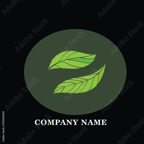 A leaf logo commonly symbolizes nature, growth, and sustainability, reflecting eco-conscious values.