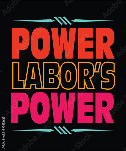 Wallpaper Mural Power Labor’s Typography retro Vintage groovy svg T-shirt Designs Torontodigital.ca