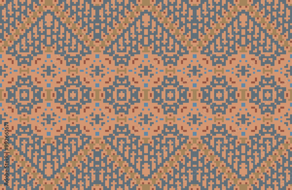 Ethnic Design Geometrical Patternfolk Embroidery, Aztec Geometric Ornament Print. Design for Carpet, Wallpaper, Clothing, Wrapping, Fabric Ethnic Design Geometrical Patternfolk Embroidery, Aztec Geometric Ornament Print. Design for Carpet, Wallpaper, Clothing, Wrapping, Fabric