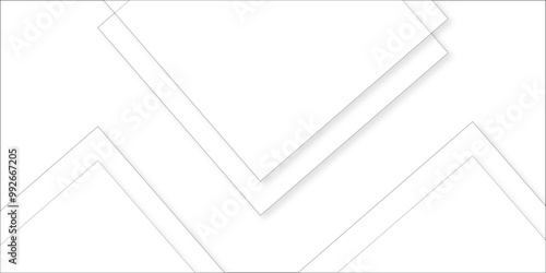 Modern Abstract white background design with layers of textured. Abstract background with white and gray color technology modern background design. abstract Colors move by location and produce smooth 