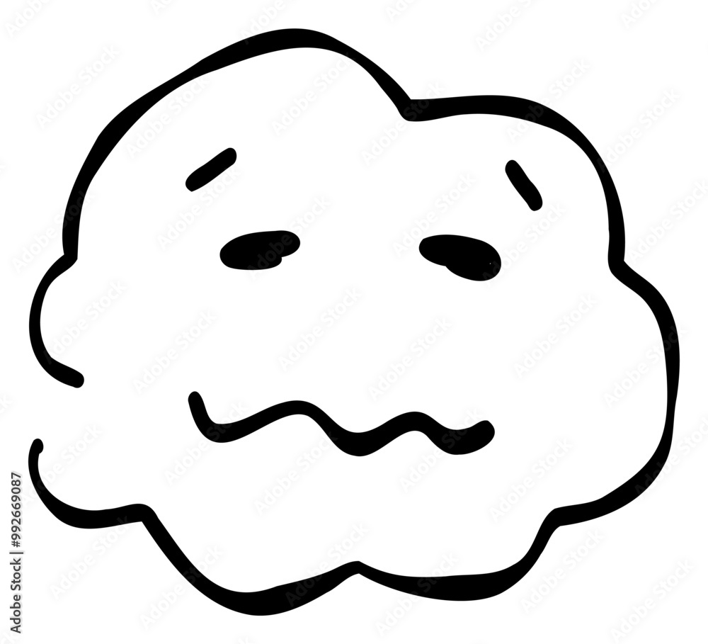 Hand-drawn emojis and emoticons expressing sleepiness and a fluffy, relaxed feeling. These materials, drawn in a pen-drawing style, feature simple and cute designs. Hand-drawn emojis and emoticons expressing sleepiness and a fluffy, relaxed feeling. These materials, drawn in a pen-drawing style, feature simple and cute designs.