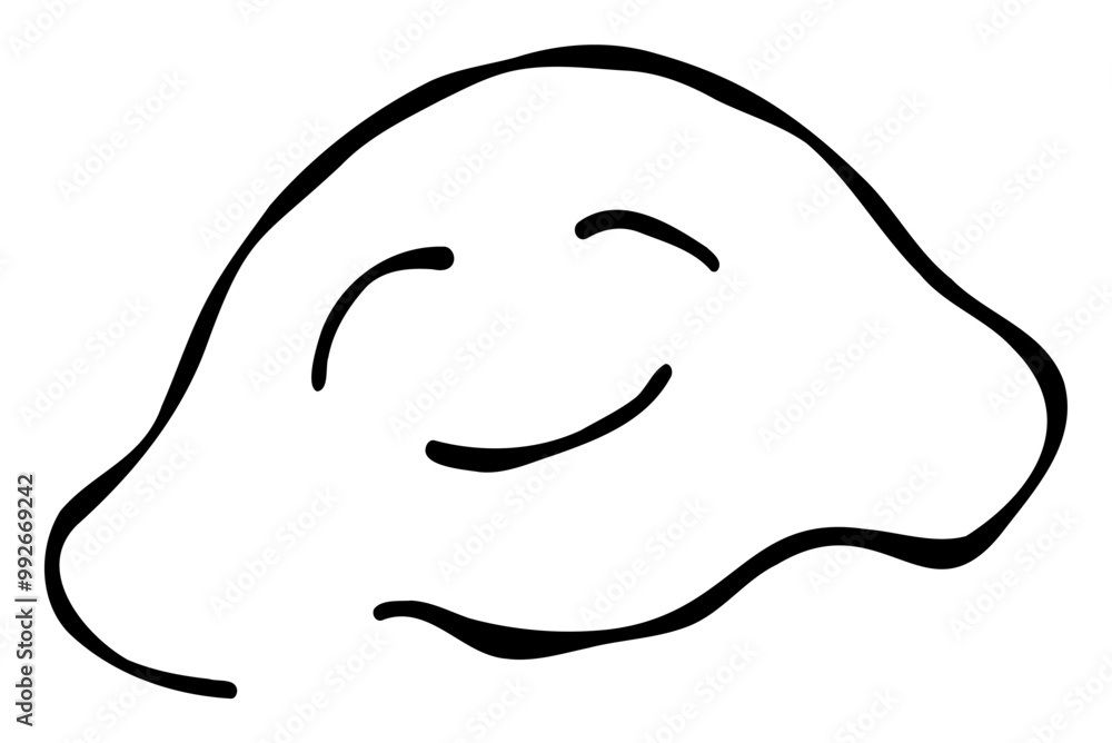 Hand-drawn emojis and emoticons expressing smiles and a floppy, relaxed feeling. These materials, drawn in a pen-drawing style, feature simple and cute designs. Hand-drawn emojis and emoticons expressing smiles and a floppy, relaxed feeling. These materials, drawn in a pen-drawing style, feature simple and cute designs.