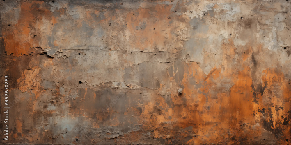 Grunge Texture Cracked and Weathered Brown Wall Grunge Texture Cracked and Weathered Brown Wall