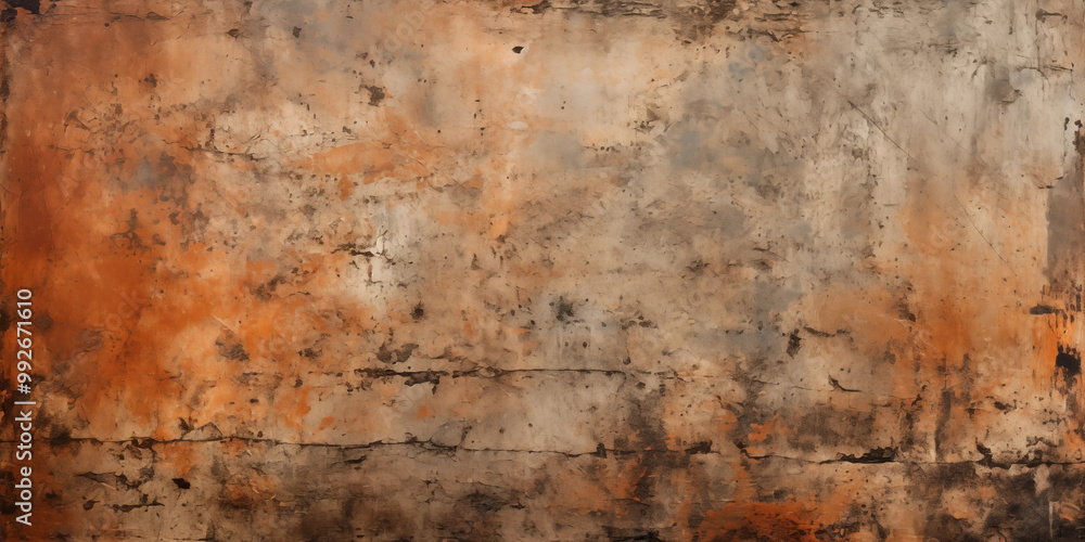 Grunge Brown Texture Background  Cracked Wall