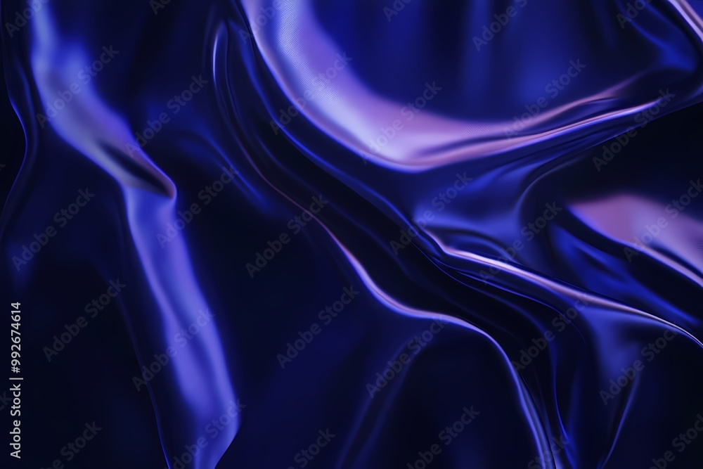 Fototapeta premium Mysterious Deep Indigo Blue Background Texture