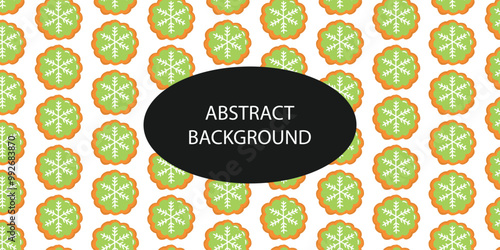 ginger cookies pattern background. u can use templates card, invitation and fabric