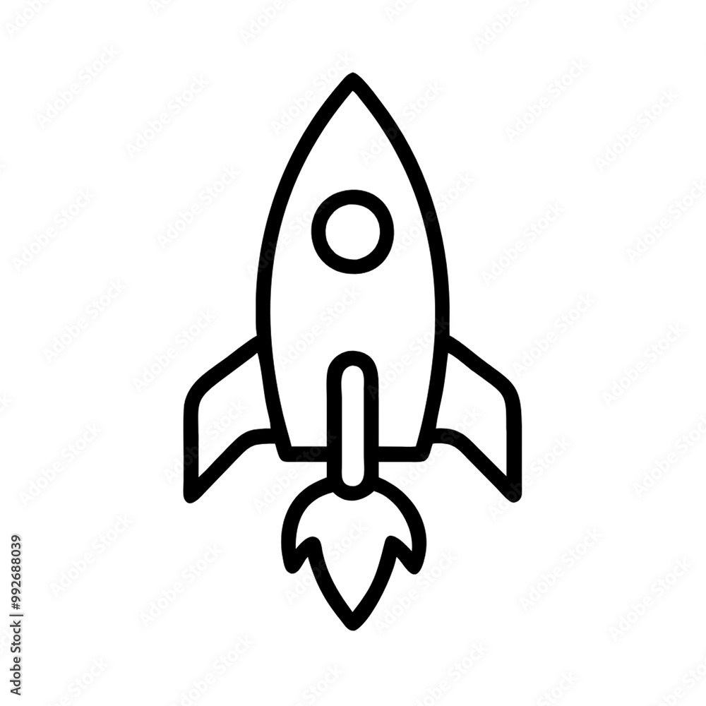 A graphical representation of a startup process. It features various icons such as a rocket, gear, and cloud, symbolizing innovation and development, on a transparent background A graphical representation of a startup process. It features various icons such as a rocket, gear, and cloud, symbolizing innovation and development, on a transparent background