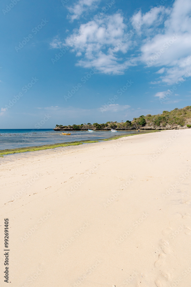 white sand beach in Lombok white sand beach in Lombok
