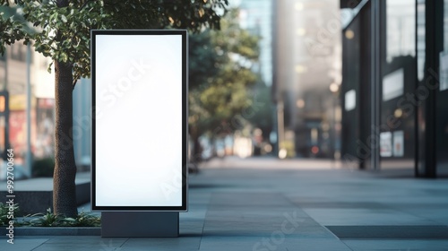 Editable digital display sign for business promotions.