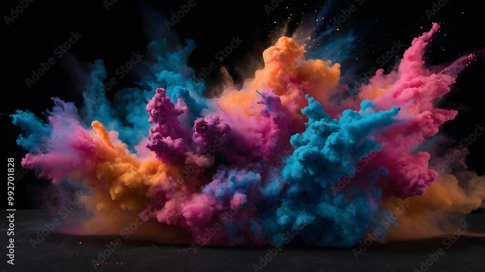AI-Genreated Image of Purple Fog Cloud background Image AI-Genreated Image of Purple Fog Cloud background Image